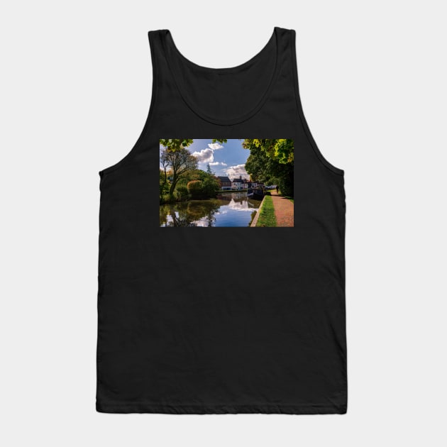 A Stroll By The Kennet as Digital Art Tank Top by IanWL